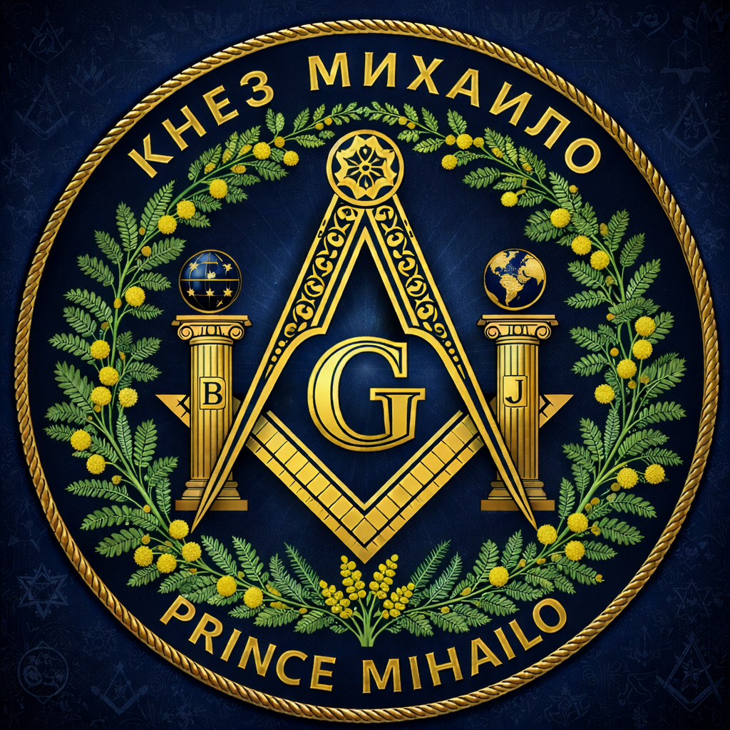 Амблем ложе Кнез Михаило